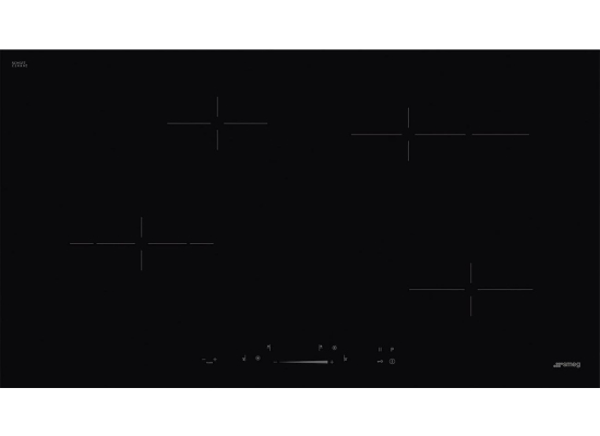 _RABAT_ | wysyłka 24H* | Płyta ceramiczna SMEG SE494EMTD czarny | 90cm | linia UNIVERSAL