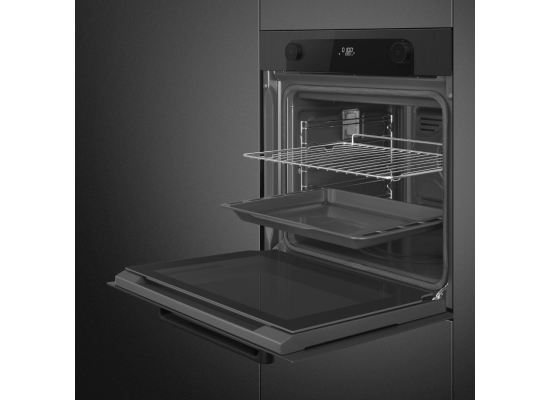 _RABAT_ | Piekarnik SMEG SFP6201TB czarny | czyszczenie pirolityczne | funkcja PIZZA | linia MUSA