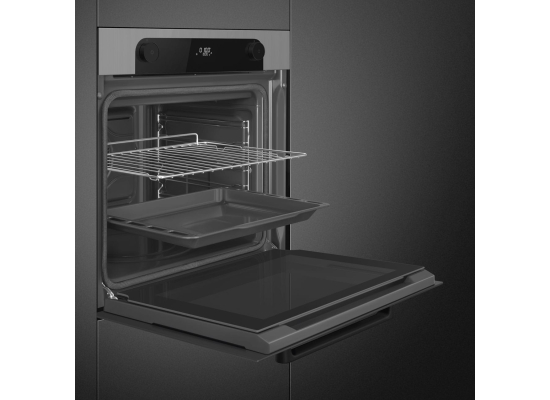 _RABAT_ | Piekarnik SMEG SFP6201TS srebrny | czyszczenie pirolityczne | funkcja PIZZA | linia MUSA