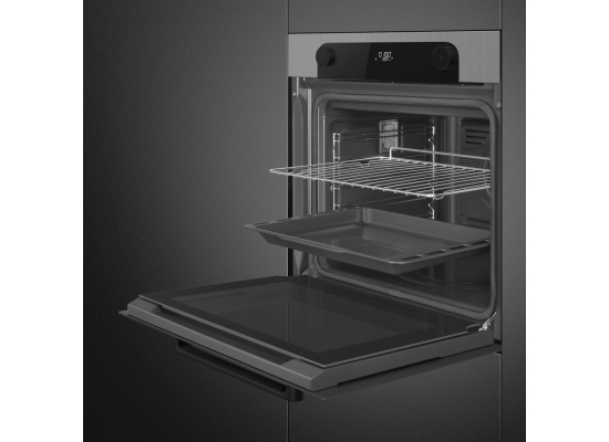 _RABAT_ | Piekarnik SMEG SFP6201TS srebrny | czyszczenie pirolityczne | funkcja PIZZA | linia MUSA