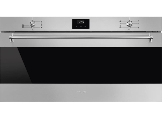 _RABAT_ | Piekarnik SMEG SFR9300X stal nierdzewna | czyszczenie parowe | 90cm | linia CLASSICA