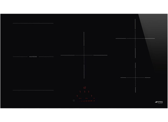 _RABAT_ | Płyta indukcyjna SMEG SI1M4954D czarne szkło | 90cm | linia UNIVERSAL