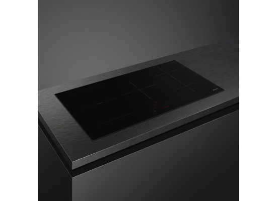 _RABAT_ | Płyta indukcyjna SMEG SI1M4954D czarne szkło | 90cm | linia UNIVERSAL
