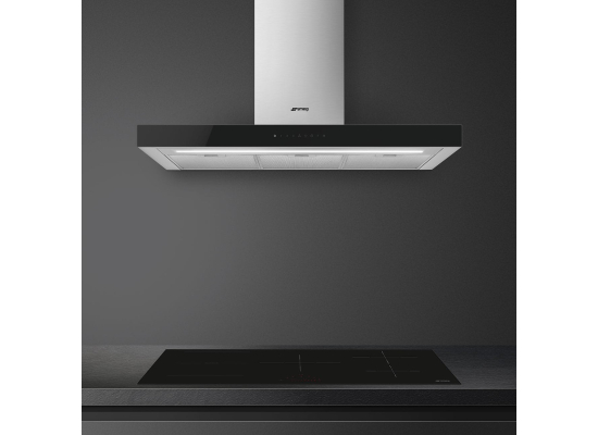 _RABAT_ | Płyta indukcyjna SMEG SI1M4954D czarne szkło | 90cm | linia UNIVERSAL