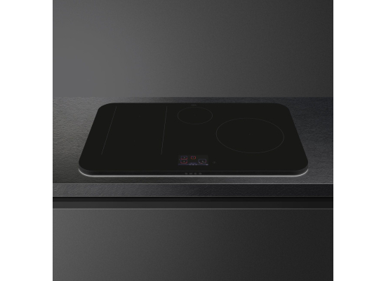 _RABAT_ | Płyta indukcyjna SMEG SISL7845MB czarne szkło + ramka czarny mat | 80cm | linia ISOLA