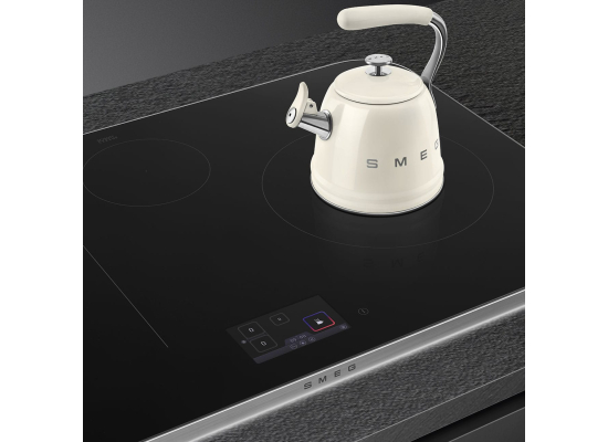 _RABAT_ | Płyta indukcyjna SMEG SISL7845X czarne szkło + ramka ze stali nierdzewnej | 80cm | linia ISOLA