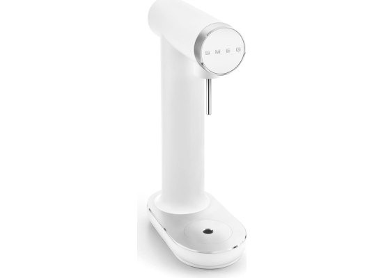 _RABAT_ | Saturator do wody SMEG SKC01WHM biały mat | kompatybillny z cylindrami wkręcanymi | linia COLLEZIONE