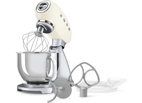 _RABAT_ | wysyłka 24H* | Robot planetarny SMEG SMF04CREU kremowy | 800W | linia 50's STYLE