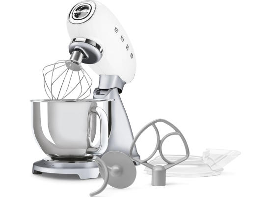 _RABAT_ | wysyłka 24H* | Robot planetarny SMEG SMF04WHEU biały | 800W | linia 50's STYLE