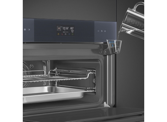 _RABAT_ | wysyłka 24H* | Piekarnik z funkcją pary SMEG SO4102S3G neptune grey | czyszczenie parowe | linia LINEA
