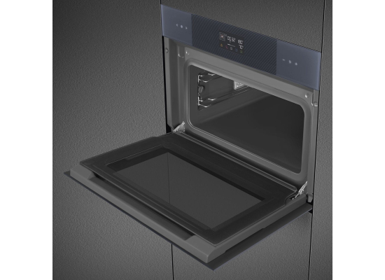 _RABAT_ | wysyłka 24H* | Piekarnik z funkcją pary SMEG SO4102S3G neptune grey | czyszczenie parowe | linia LINEA