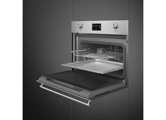 _RABAT_ | Piekarnik z funkcją pary SMEG SO4302S3X stal nierdzewna | czyszczenie parowe | linia CLASSICA