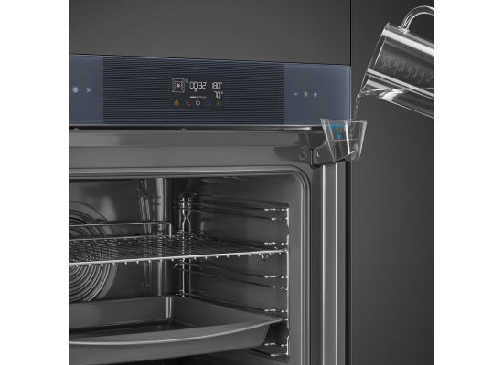 _RABAT_ | wysyłka 24H* | Piekarnik z funkcją pary SMEG SO6102S3PG neptune grey | czyszczenie parowe | linia LINEA