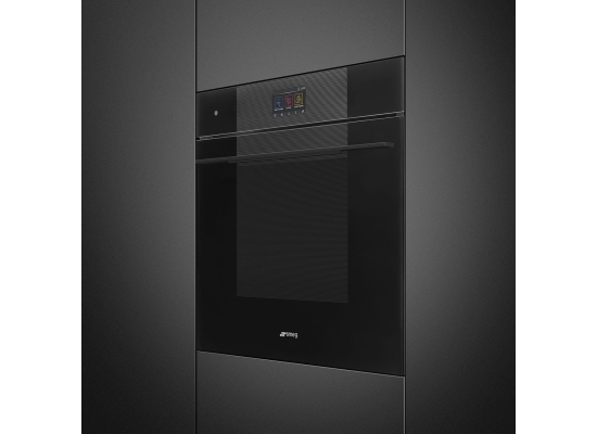 _RABAT_ | wysyłka 24H* | Piekarnik z funkcją mikrofali i pary SMEG SO6104APB3 czarny | czyszczenie parowe | linia LINEA