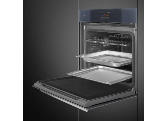 _RABAT_ | Piekarnik z funkcją pary SMEG SO6104S4PG neptune grey | czyszczenie parowe | linia LINEA