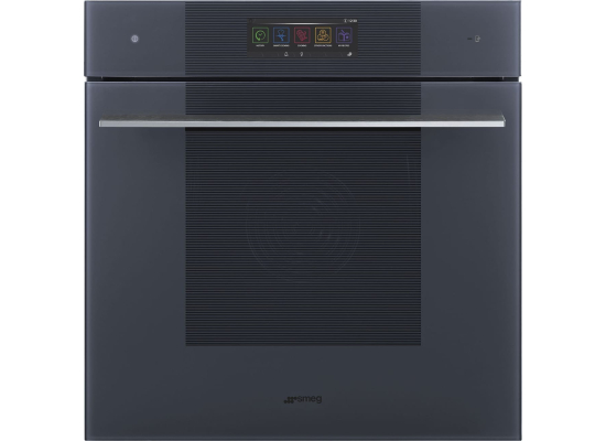 _RABAT_ | Piekarnik z funkcją mikrofali i pary SMEG SO6106WAPG neptune grey | czyszczenie parowe | linia LINEA
