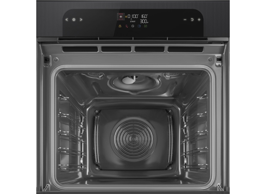 _RABAT_ | Piekarnik z funkcją mikrofali SMEG SO6202M2B czarny | czyszczenie parowe | linia MUSA