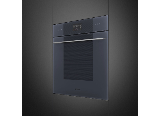 _RABAT_ | wysyłka 24H* | Piekarnik z funkcją pary SMEG SOP6102S2PG neptune grey | czyszczenie pyroliza | linia LINEA