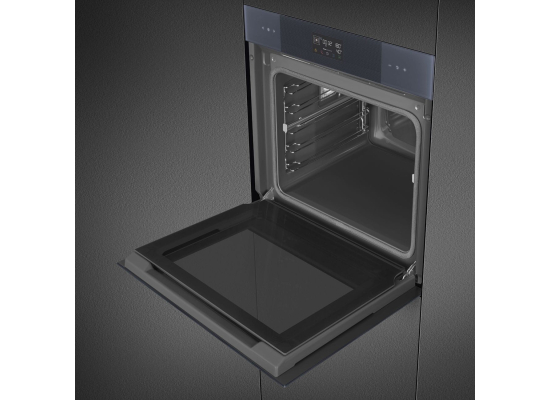 _RABAT_ | wysyłka 24H* | Piekarnik z funkcją pary SMEG SOP6102S2PG neptune grey | czyszczenie pyroliza | linia LINEA