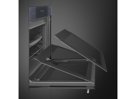 _RABAT_ | wysyłka 24H* | Piekarnik z funkcją pary SMEG SOP6102S2PG neptune grey | czyszczenie pyroliza | linia LINEA