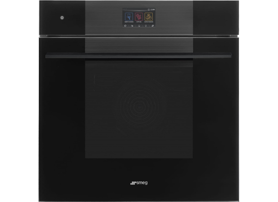 _RABAT_ | wysyłka 24H* | Piekarnik z funkcją pary SMEG SOP6104S2PB3 czarny | czyszczenie pyroliza | linia LINEA