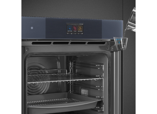 _RABAT_ | Piekarnik z funkcją pary SMEG SOP6104S2PG neptune grey | czyszczenie pyroliza | linia LINEA