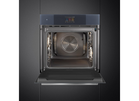 _RABAT_ | Piekarnik z funkcją pary SMEG SOP6104S2PG neptune grey | czyszczenie pyroliza | linia LINEA
