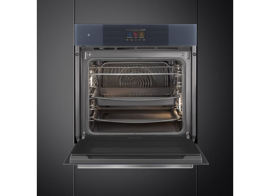 _RABAT_ | Piekarnik SMEG SOP6104TPG neptune grey | czyszczenie pyroliza | linia LINEA