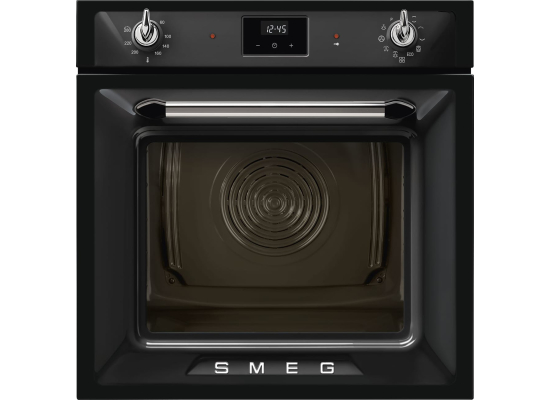 _RABAT_ | wysyłka 24H* | Piekarnik SMEG SOP6900TN czarny | czyszczenie pyroliza | linia VICTORIA