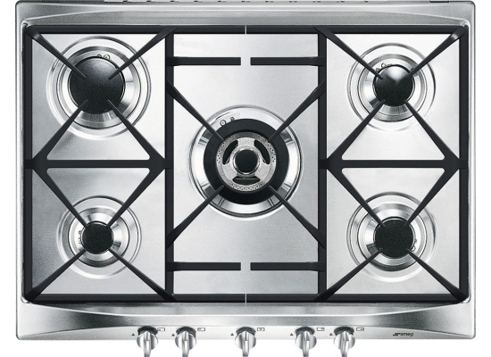 _RABAT_ | wysyłka 24H* | Płyta gazowa SMEG SR275XGH2 stal nierdzewna | linia SELEZIONE