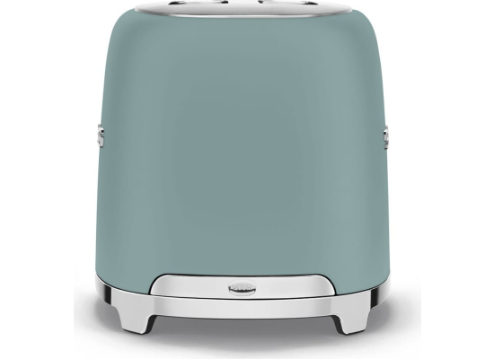 _RABAT_ | Toster na 2 kromki SMEG TSF01EGMEU szmaragdowy mat | 2 kieszenie | linia 50's STYLE