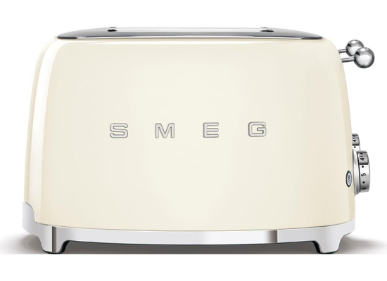 _RABAT_ | Toster na 4 kromki SMEG TSF03CREU kremowy | 4 kieszenie | linia 50's STYLE