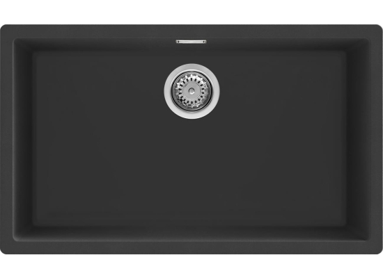 _RABAT_ | Zlew SMEG VZP76N BLACK (czarny mat) | linia QUADRA
