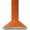 Okap przyścienny SMEG KPF9OR pomarańczowy | 90cm | 781 m3/h | linia PORTOFINO