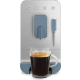 _RABAT_ | wysyłka 24H* | Ekspres automatyczny SMEG BCC12SBMEU storm blue mat | z dyszą do spieniania mleka | linia COLLEZIONE