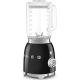 _RABAT_ | wysyłka 24H* | Blender kielichowy SMEG BLF03BLEU czarny połysk | linia 50's STYLE