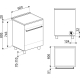 _RABAT_ | Kuchnia z płytą indukcyjną SMEG C6IPXM2 stal nierdzewna | 60cm | czyszczenie pyroliza | linia SYMFONIA | + GRATIS blender BLF03BLEU