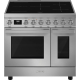 _RABAT_ | wysyłka 24H* | Kuchnia z płytą indukcyjną SMEG CPF92IMX stal nierdzewna | 90cm | czyszczenie parowe | linia PORTOFINO | + GRATIS robot SMF05