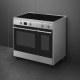_RABAT_ | wysyłka 24H* | Kuchnia z płytą indukcyjną SMEG CX92IM stal nierdzewna | 90cm | czyszczenie parowe | linia CONCERTO | + GRATIS blender BLF03B