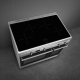 _RABAT_ | wysyłka 24H* | Kuchnia z płytą indukcyjną SMEG CX92IM stal nierdzewna | 90cm | czyszczenie parowe | linia CONCERTO | + GRATIS blender BLF03B