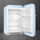 _RABAT_ | Chłodziarka wolnostojąca SMEG FAB10HRPB6 pastelowy błękit | zawias PRAWY | 96cm | linia 50'S STYLE