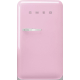 _RABAT_ | Chłodziarka wolnostojąca SMEG FAB10HRPK6 pastelowy róż | zawias PRAWY | 96cm | linia 50'S STYLE