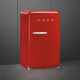 _RABAT_ | Chłodziarka wolnostojąca SMEG FAB10HRRD6 czerwony | zawias PRAWY | 96cm | linia 50'S STYLE
