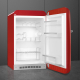 _RABAT_ | Chłodziarka wolnostojąca SMEG FAB10HRRD6 czerwony | zawias PRAWY | 96cm | linia 50'S STYLE