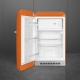 _RABAT_ | Lodówka wolnostojąca SMEG FAB10LOR6 pomarańczowy | zawias LEWY | 96cm | linia 50's STYLE