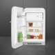 _RABAT_ | Lodówka wolnostojąca SMEG FAB10LWH6 biały | zawias LEWY | 96cm | linia 50's STYLE