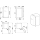 _RABAT_ | wysyłka 24H* | Lodówka wolnostojąca SMEG FAB10RPB6 pastelowy błękit | zawias PRAWY | 96cm | linia 50's STYLE
