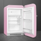 _RABAT_ | Lodówka wolnostojąca SMEG FAB10RPK6 pastelowy róż | zawias PRAWY | 96cm | linia 50's STYLE