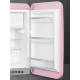 _RABAT_ | Lodówka wolnostojąca SMEG FAB10RPK6 pastelowy róż | zawias PRAWY | 96cm | linia 50's STYLE