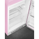 _RABAT_ | Lodówka wolnostojąca SMEG FAB10RPK6 pastelowy róż | zawias PRAWY | 96cm | linia 50's STYLE
